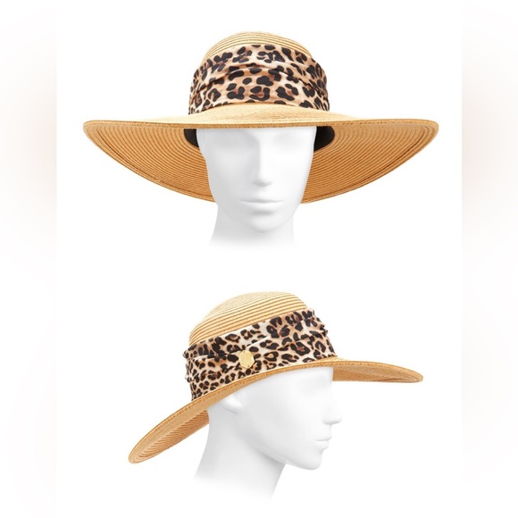 Vince Camuto Accessories Vince Camuto Leopard Print Floppy Hat Poshmark
